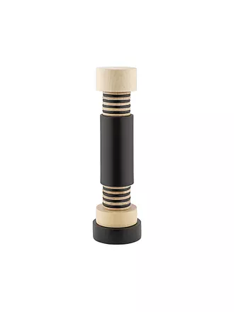 ALESSI | Moulin à sel/poivre 25cm Noir/Naturel | 